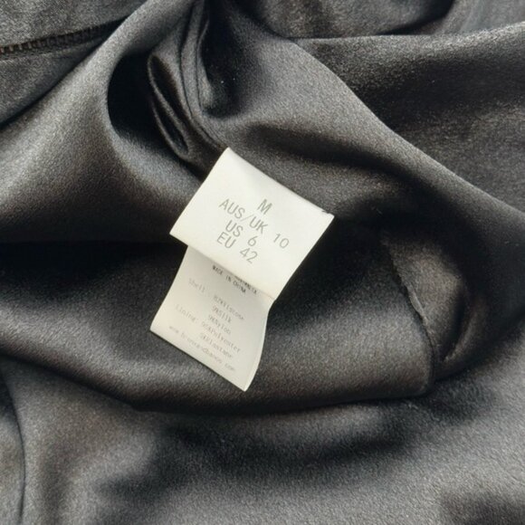 🆕 BRONX & BANCO 🧿 NWOT Florentina Corset Gown, Black Velvet, Sz M US 6 - Picture 12 of 13